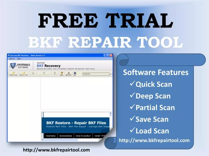 free trial bkf repair tool