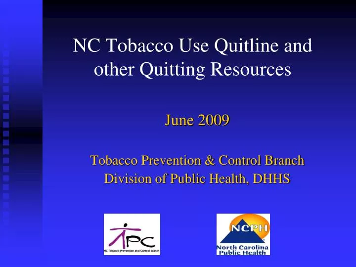 nc tobacco use quitline and other quitting resources