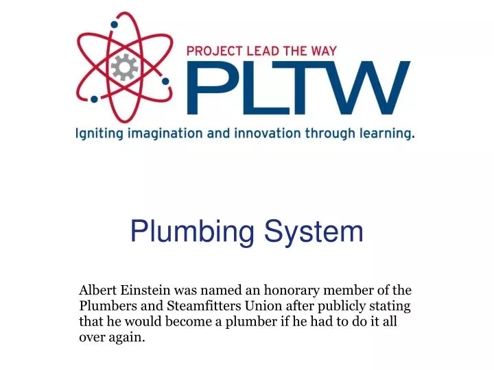 plumbing system