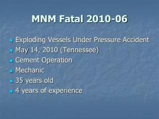MNM Fatal 2010-06