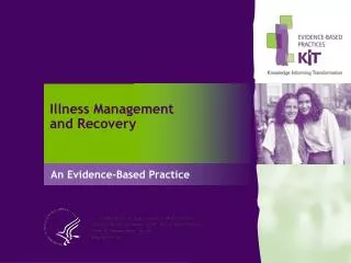 Illness Management and Recovery
