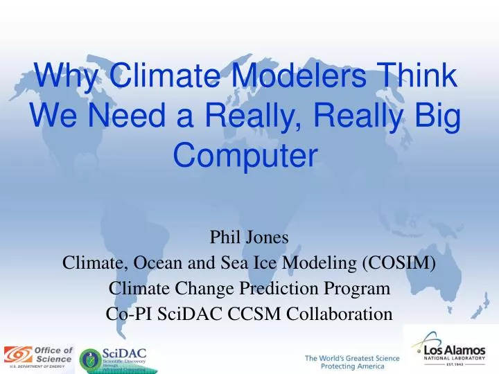 why climate modelers think we need a really really big computer