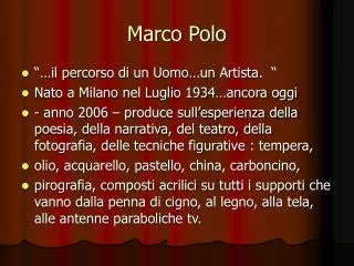 marco polo