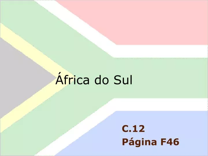 frica do sul