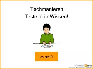tischmanieren teste dein wissen