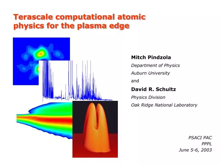 terascale computational atomic physics for the plasma edge