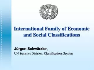 International Family of Economic and Social Classifications