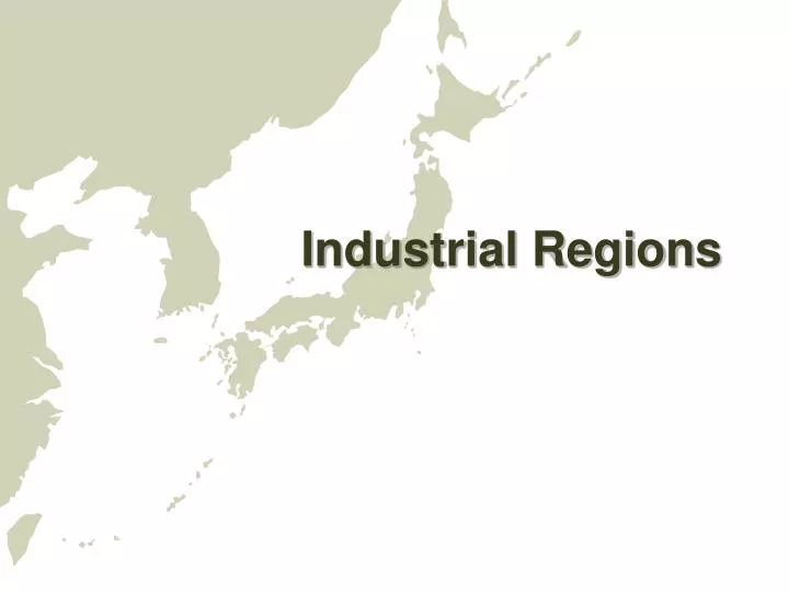 industrial regions