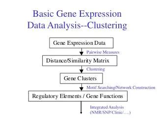 Basic Gene Expression Data Analysis--Clustering
