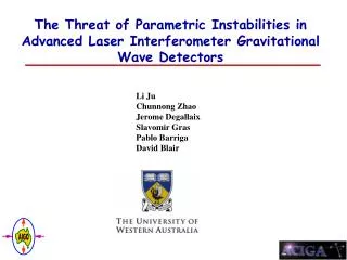 The Threat of Parametric Instabilities in Advanced Laser Interferometer Gravitational Wave Detectors