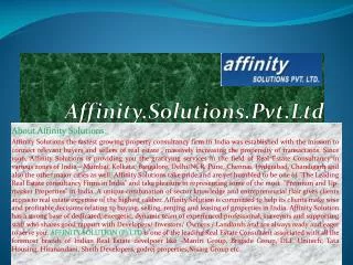 mantri new luxury projects |"affinityconsultant.com"|