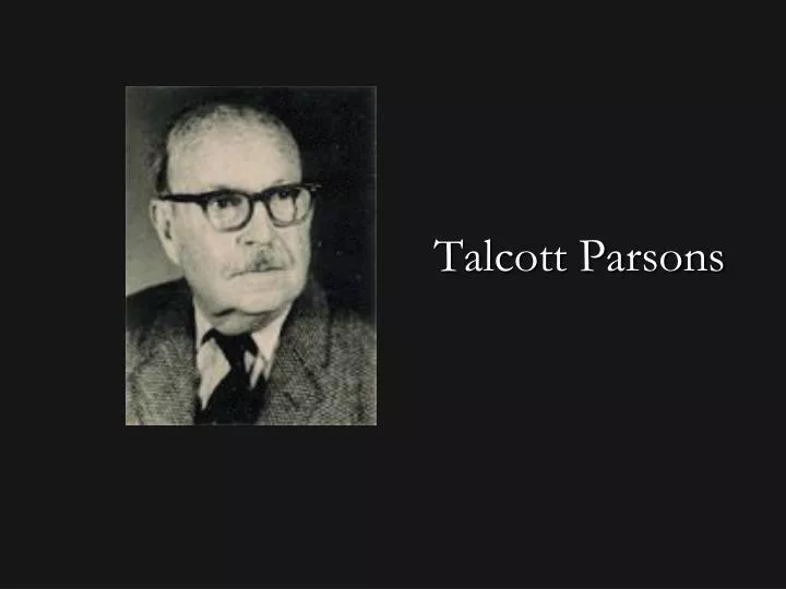talcott parsons