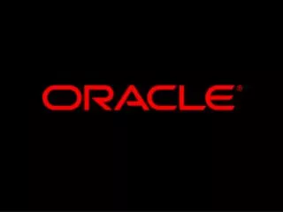 Leveraging Oracle's Open Technology Platform to Implement the Federal Enterprise Architecture (FEA) Paul Silverstein D