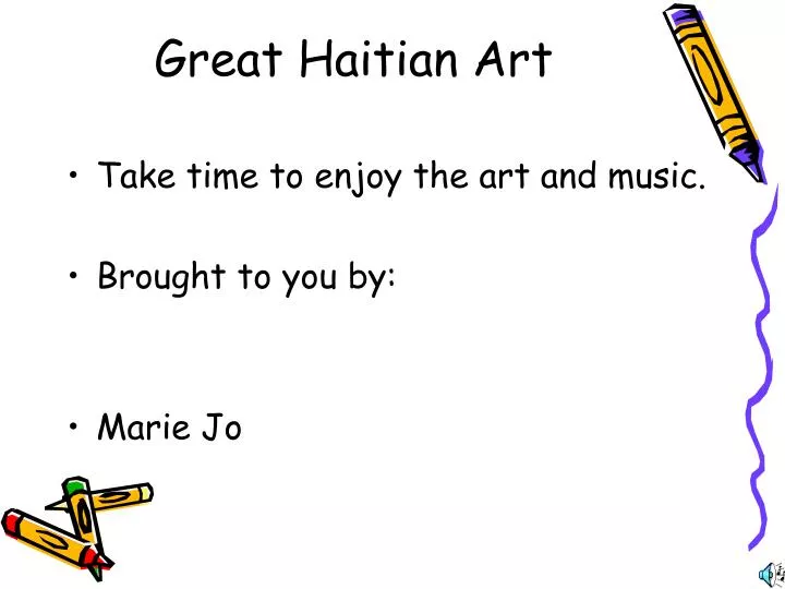 great haitian art