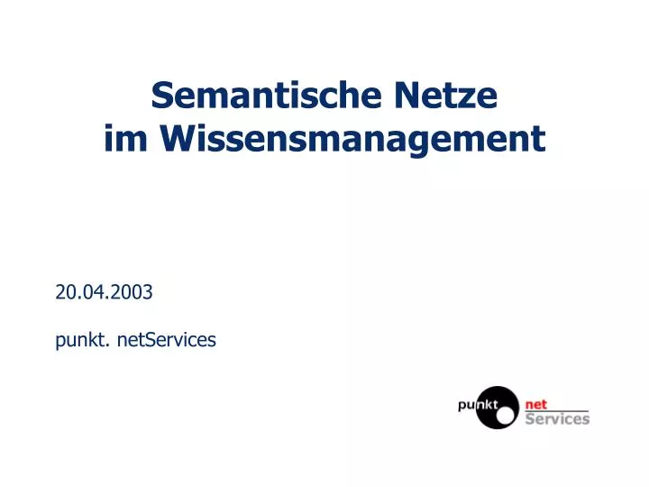 semantische netze im wissensmanagement