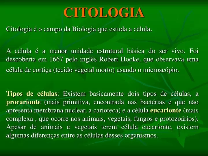 citologia