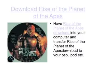 download rise of the planet of the apes high definition