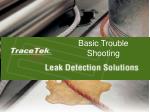 Basic Trouble Shooting - slide 1