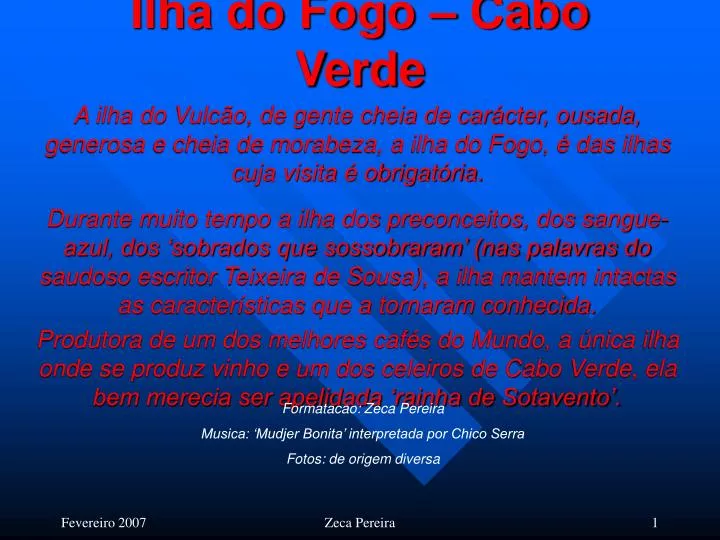 ilha do fogo cabo verde