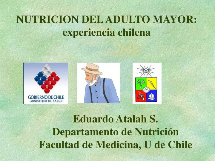 nutricion del adulto mayor experiencia chilena