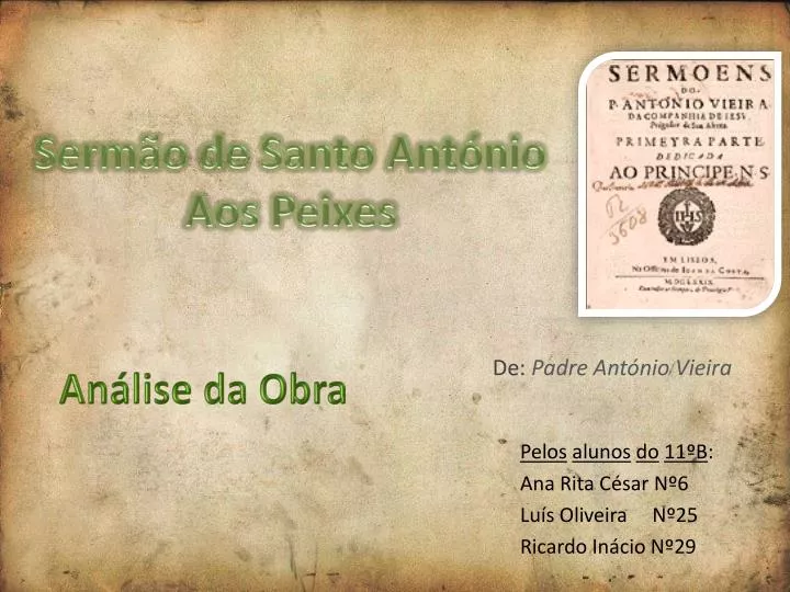 serm o de santo ant nio aos peixes