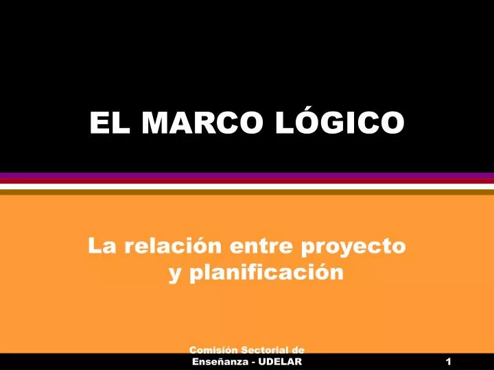 el marco l gico