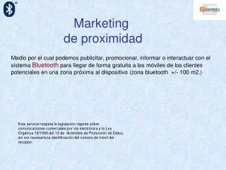 marketing de proximidad