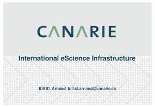 International eScience Infrastructure