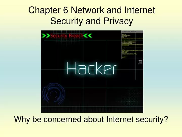 why be concerned about internet security