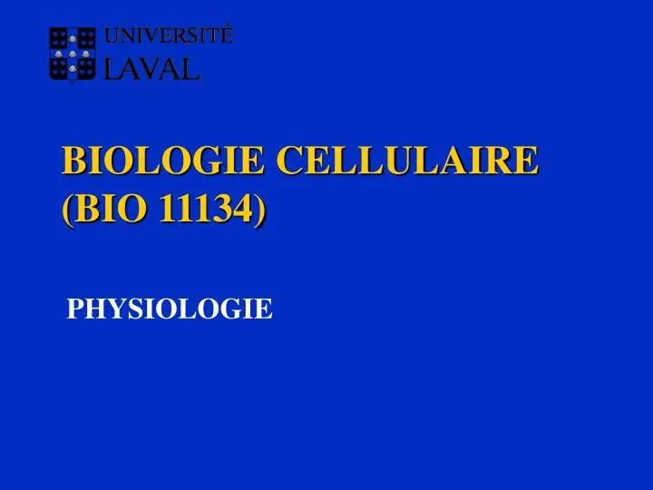 biologie cellulaire bio 11134