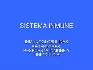 sistema inmune