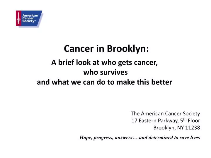 cancer in brooklyn