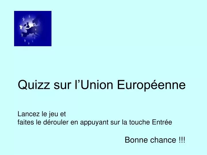 quizz sur l union europ enne