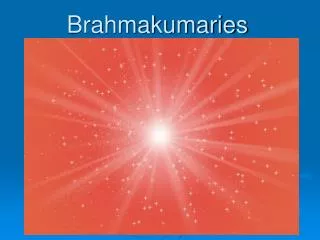 Brahmakumaries