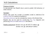 VLE Calculations - slide 1