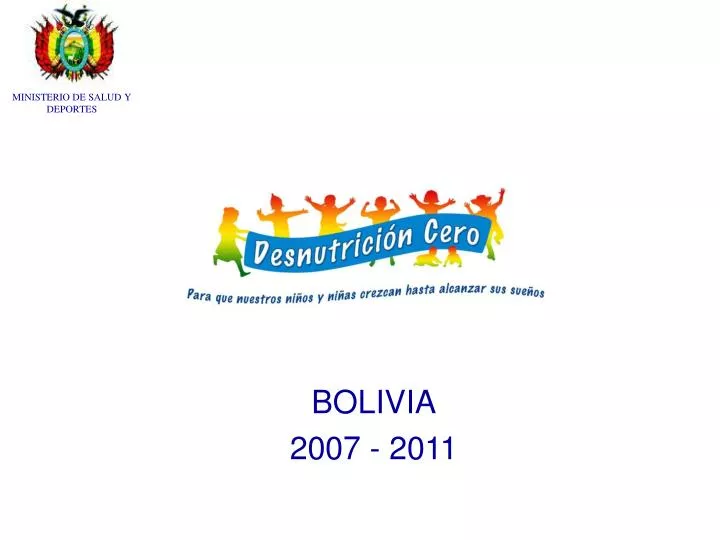 bolivia 2007 2011