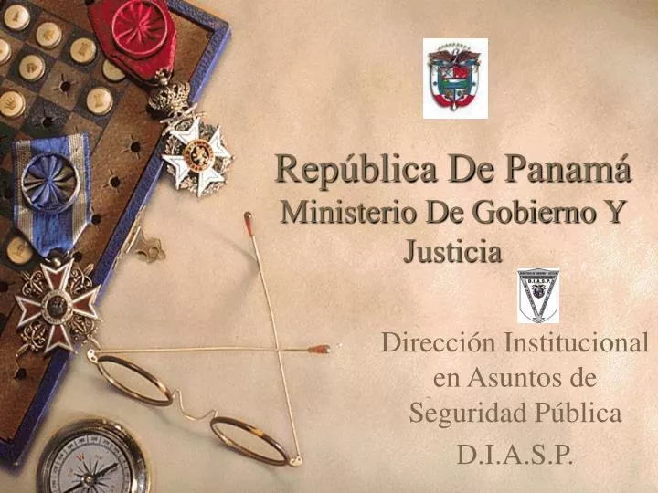 rep blica de panam ministerio de gobierno y justicia