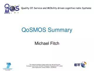 QoSMOS Summary