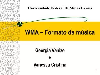 WMA – Formato de música