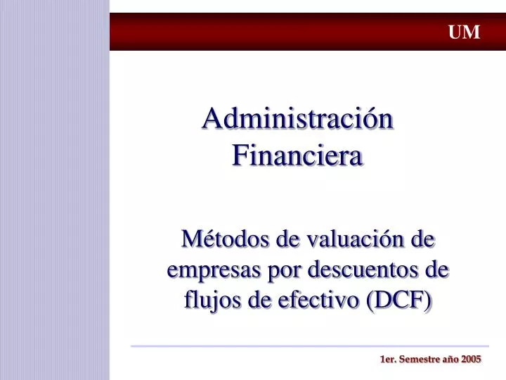 administraci n financiera