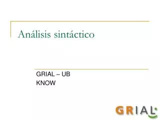 an lisis sint ctico