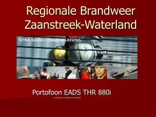 Regionale Brandweer Zaanstreek-Waterland