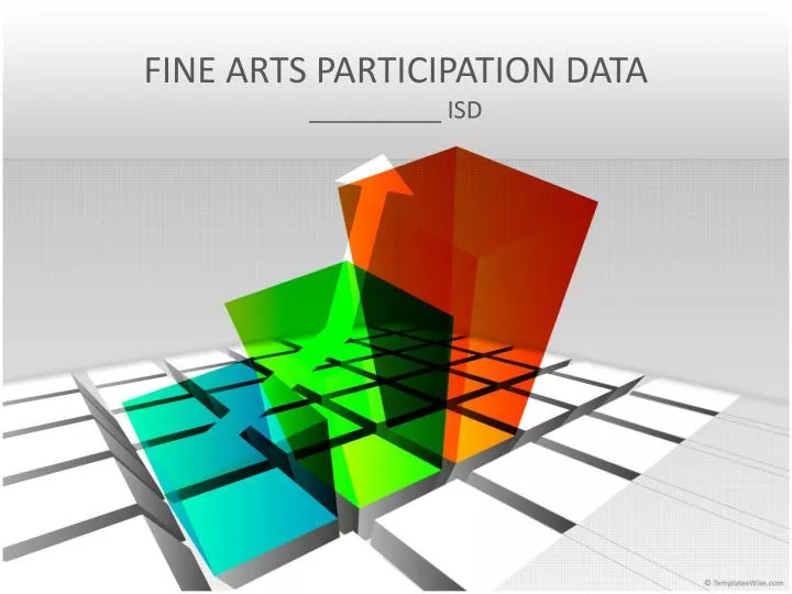 fine arts participation data