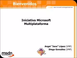 iniciativa microsoft multiplataforma