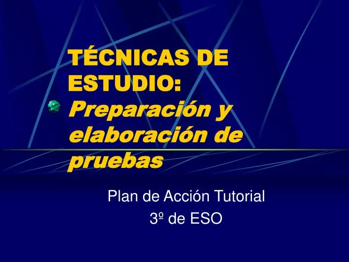 t cnicas de estudio preparaci n y elaboraci n de pruebas