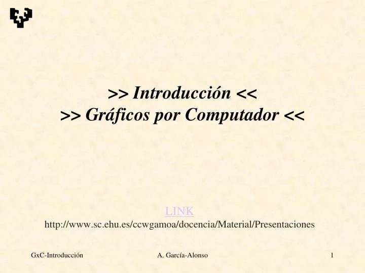 introducci n gr ficos por computador