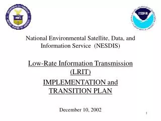 National Environmental Satellite, Data, and Information Service (NESDIS)