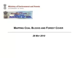 Mapping Coal Blocks and Forest Cover