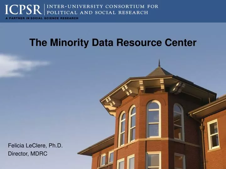 the minority data resource center