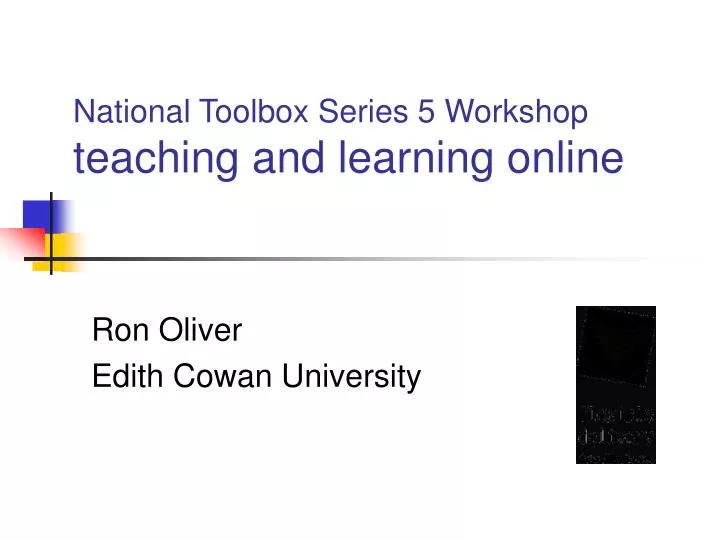 national toolbox series 5 workshop teaching and learning online